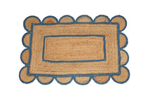 Load image into Gallery viewer, Scalloped Jute Mat