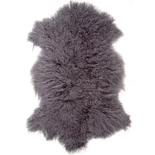 Load image into Gallery viewer, Rarebreed Tibetan Sheepskin Rug in Grey