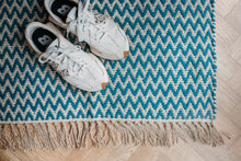 Load image into Gallery viewer, Lottie - ZigZag Weave  Recycled Cotton Rug
