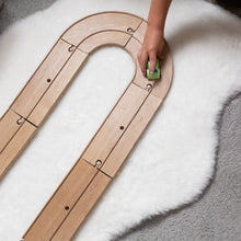Load image into Gallery viewer, natural shorn sheepskin rug in ivory