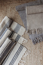Load image into Gallery viewer, French stripe cotton woven rug