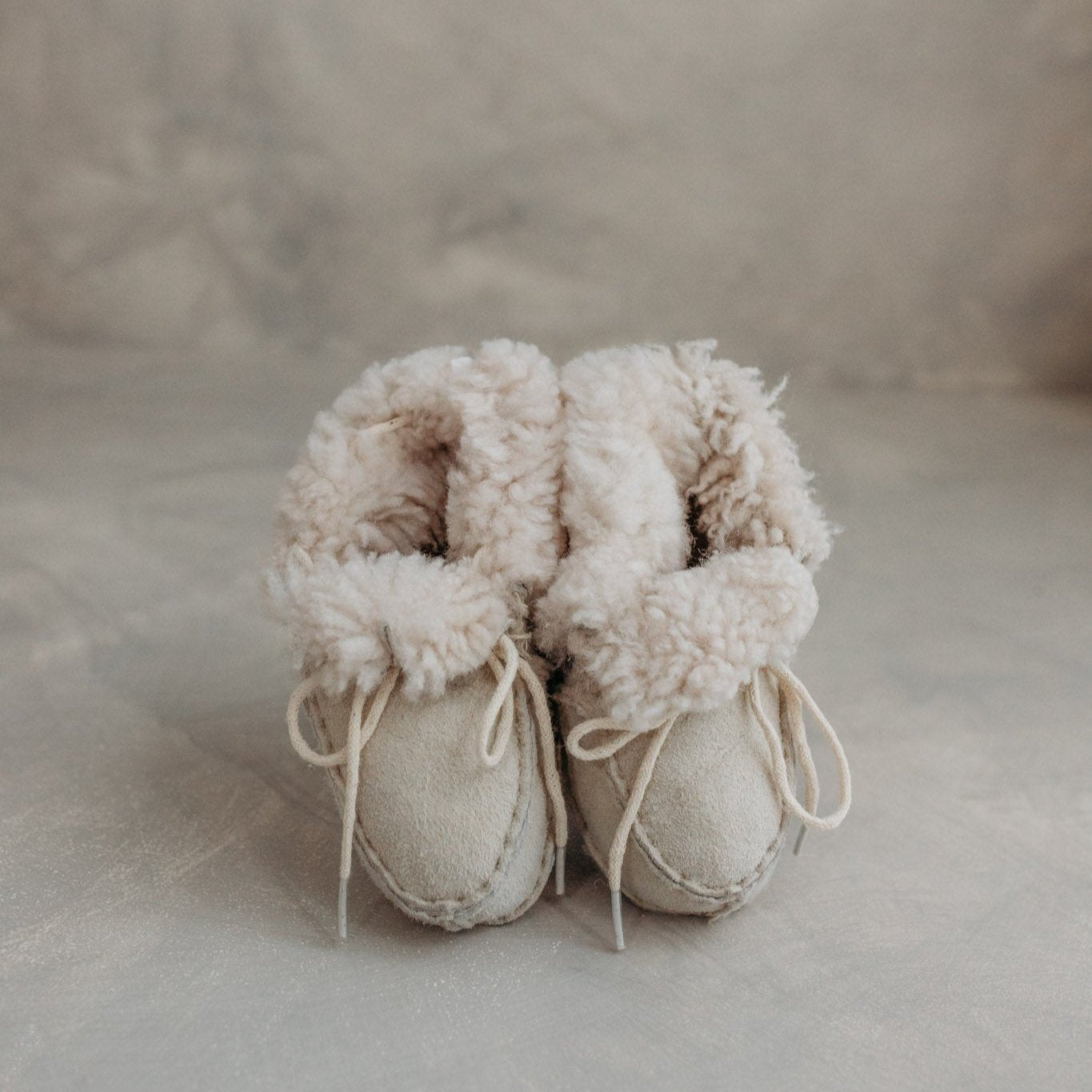 Luxury Lambwool Lined Baby Booties