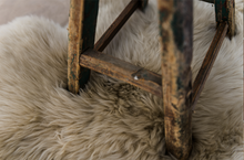 Load image into Gallery viewer, deep pile oversized sheepskin rug