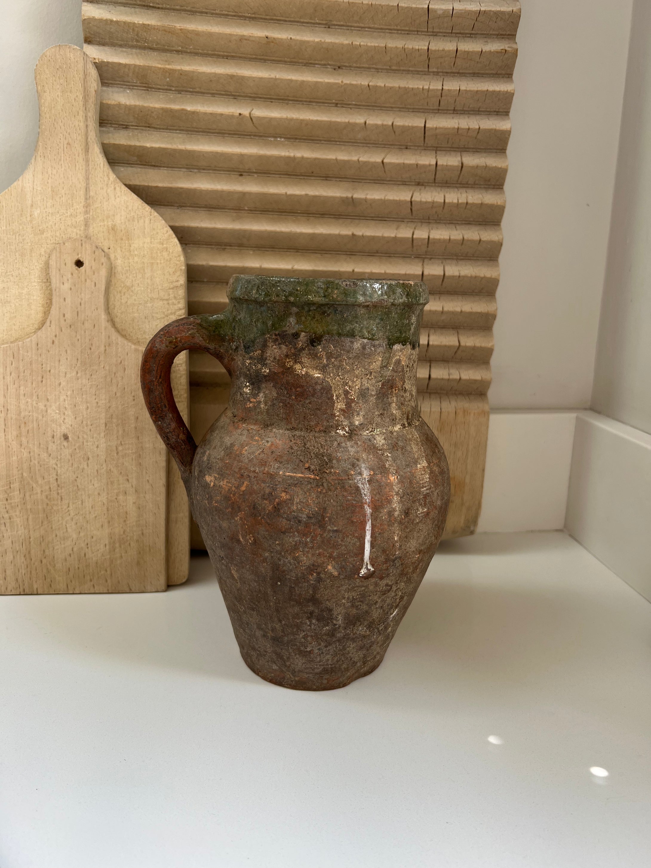 Antique Olive Jars