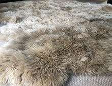Load image into Gallery viewer, Extra Large area sheepskin rug in Oyster