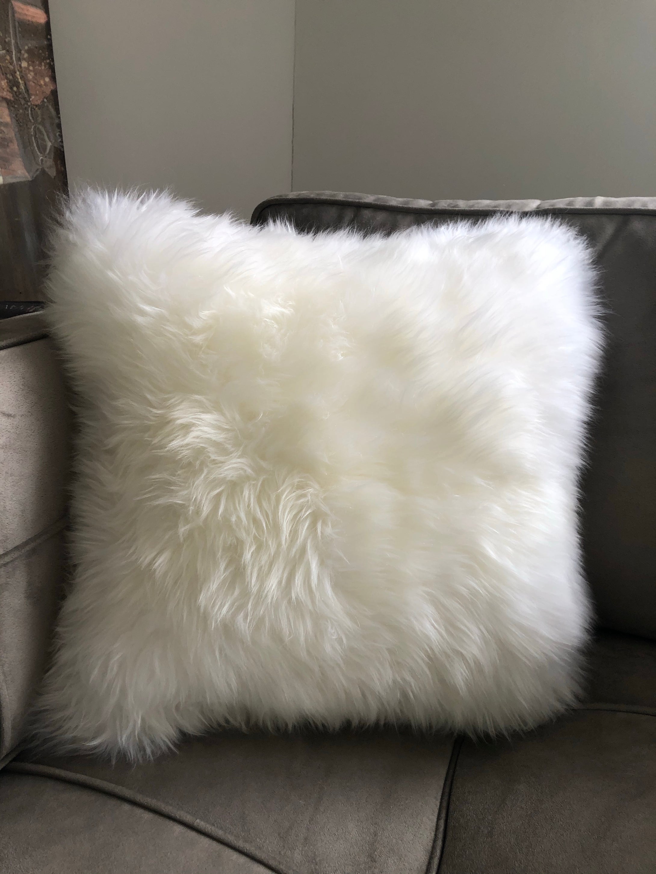 Sumptuous shorn Icelandic cushion